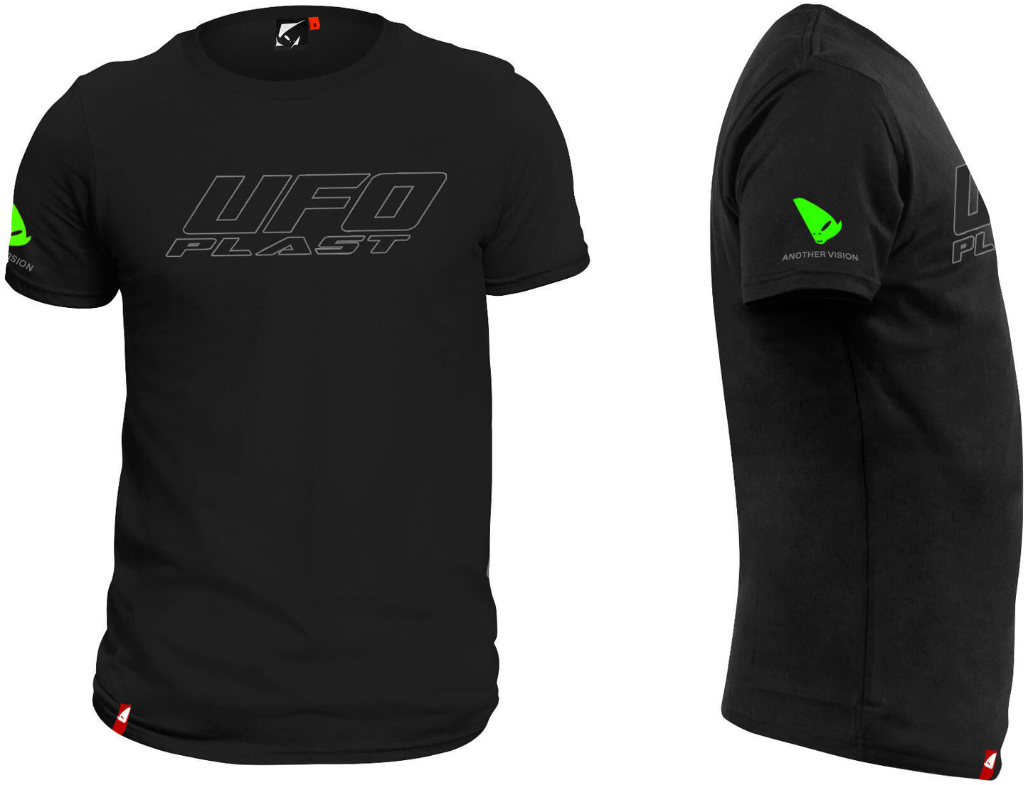 Ufo Pinkeln T-Shirt Freizeitshirt UFO Schwarz Gr. m