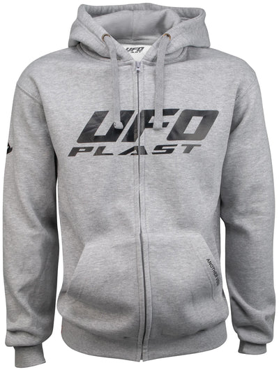 UFO Plast UFO Jacke Plast Hoodie Sweatshirt UFO Grau Gr. m