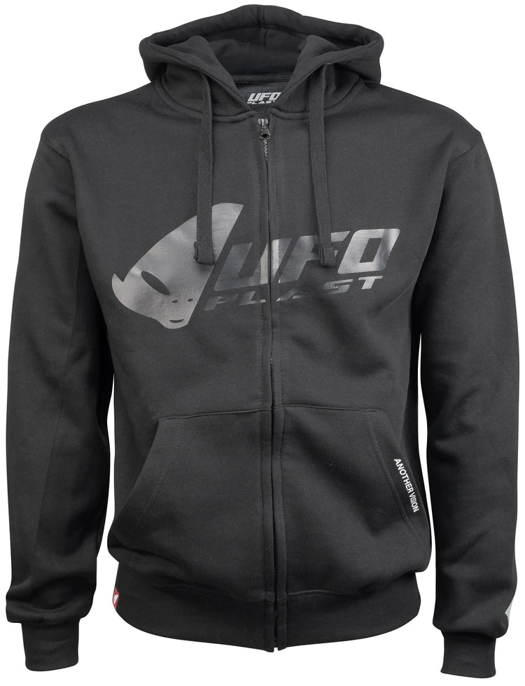 Ufo Pee Ufo Jacke Pee Hoodie Sweatshirt Ufo schwarz Gr. m