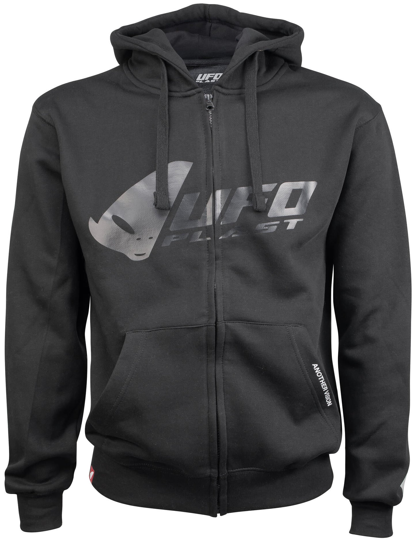 Ufo Pee Ufo Jacke Pee Hoodie Sweatshirt Ufo schwarz Gr. xl