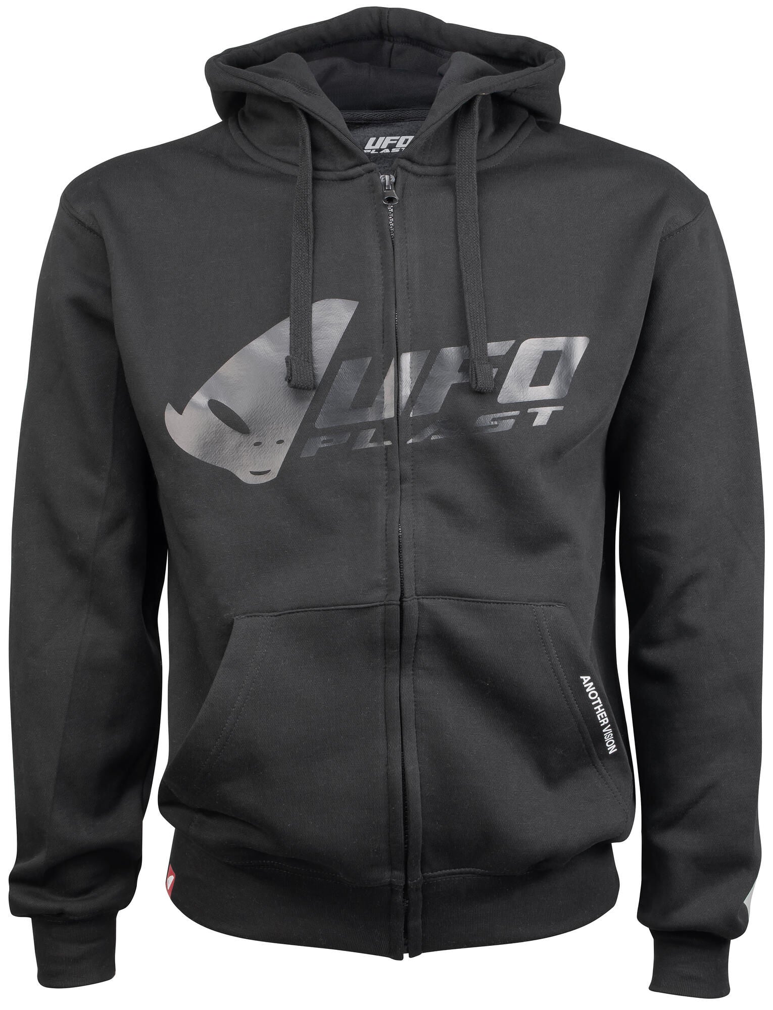 Ufo Pee Ufo Jacke Pee Hoodie Sweatshirt Ufo schwarz Gr. xl
