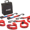 Acebikes Ace Bikes Cam Buckle Pro Set Spanngurte Zurrgurt Set Acebike Cam Buckle Pro