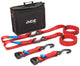 Acebikes Ace Bikes Nockenschnalle Premium-Set Spanngurte Spanngurt-Set Acebike Nockenschnalle Premium