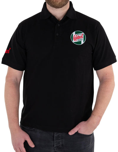 Castrol Classic Polo Shirt Polo Shirt Classic Black Gr. M 48