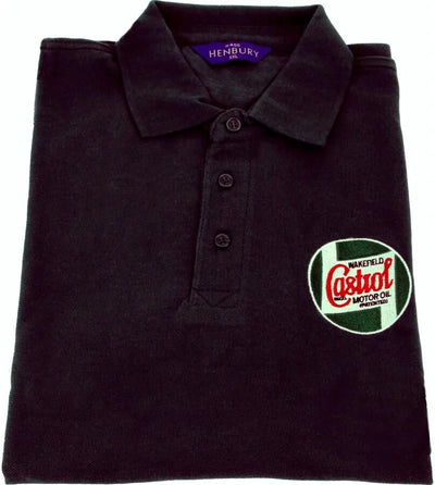 Castrol Classic Polo Shirt Polo Shirt Classic Black Gr. M 48