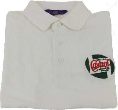Castrol Classic Polo Shirt Polo Shirt Classic White Gr. L 50