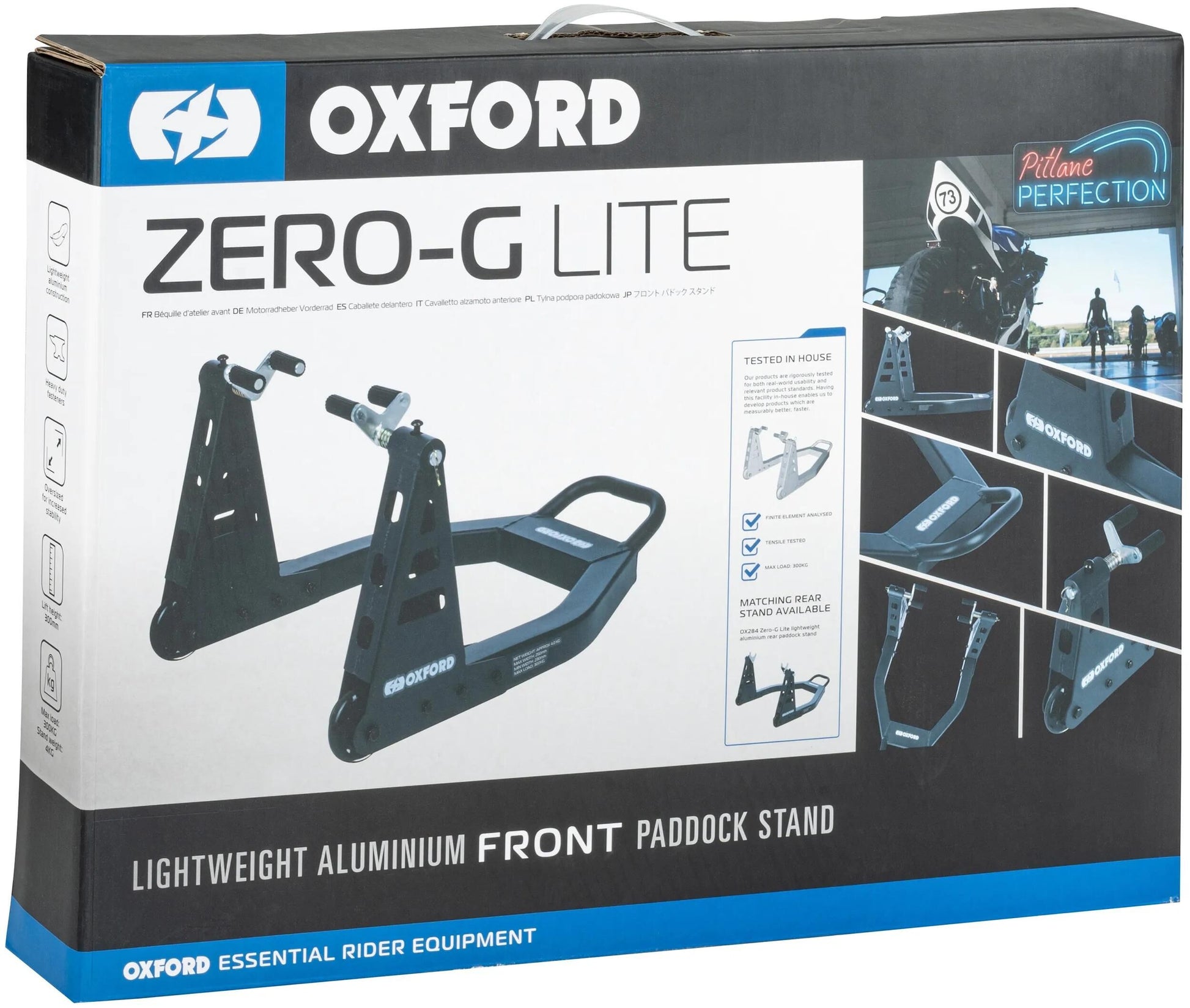 Oxford Assembly Test. Zul Lite Frontschwarz