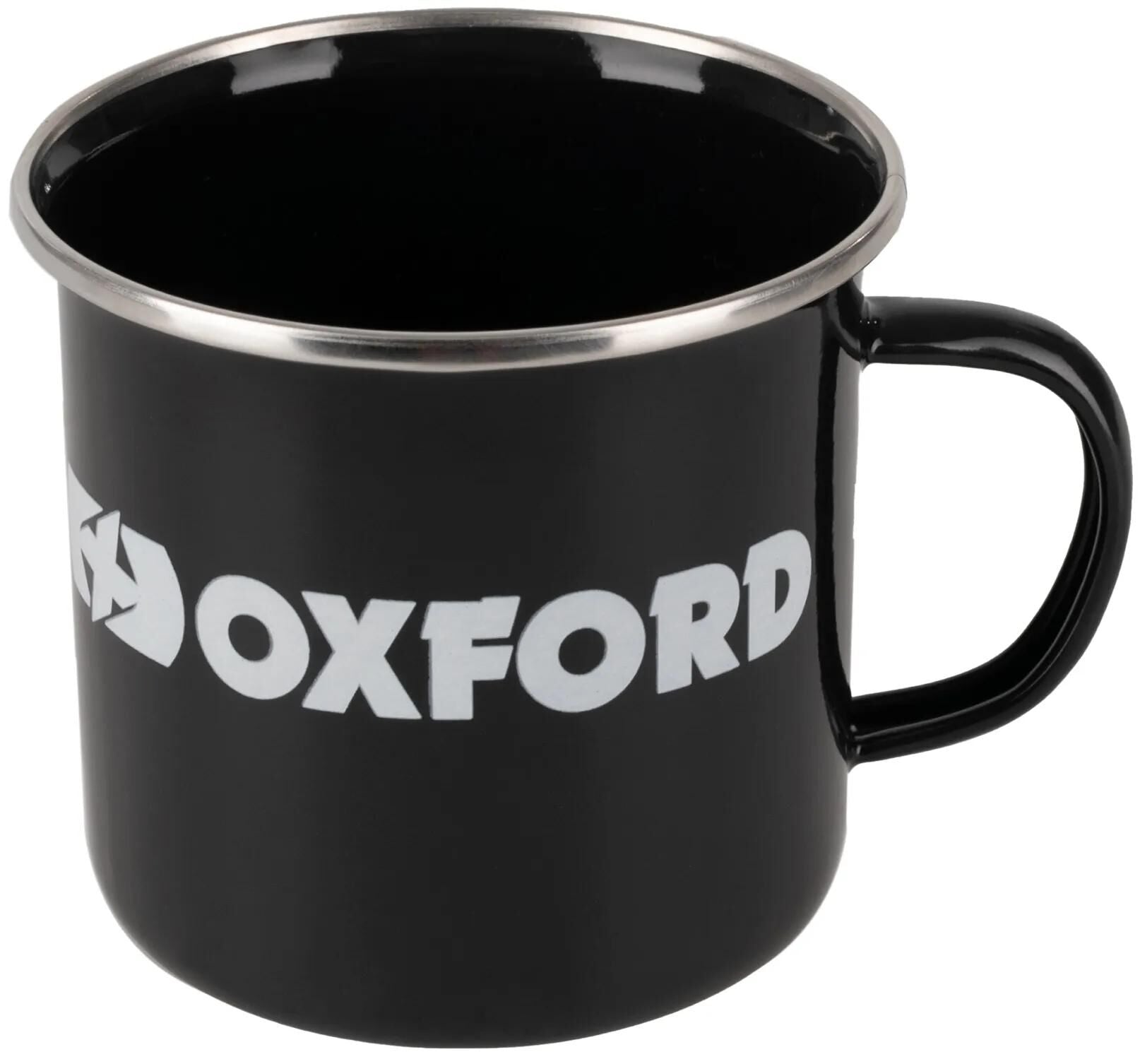 Oxford Tableware Camping Becher Black Logo