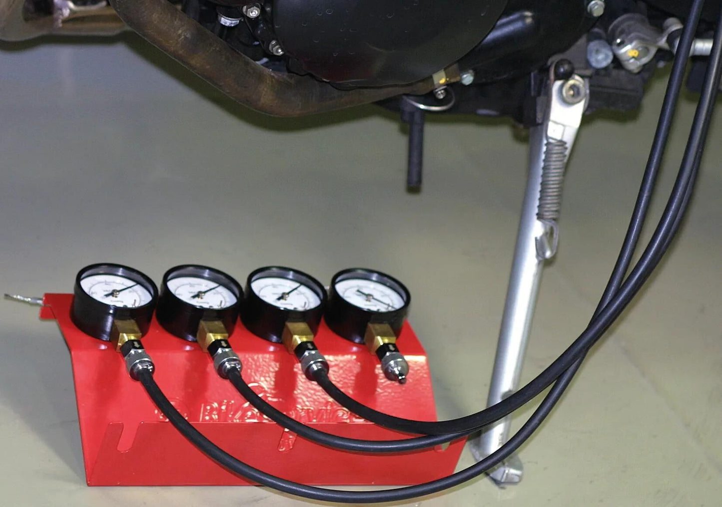 BikeService Prfwrkzstz Synchro Tester Analog M 4 Uhren