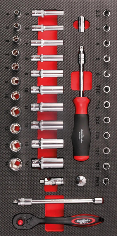 BikeService-Modul-Inlay-Steckschlüssel