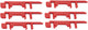 BikeService Impact Rail Support BST 6PCS F MONTGWRKZ Gabeln