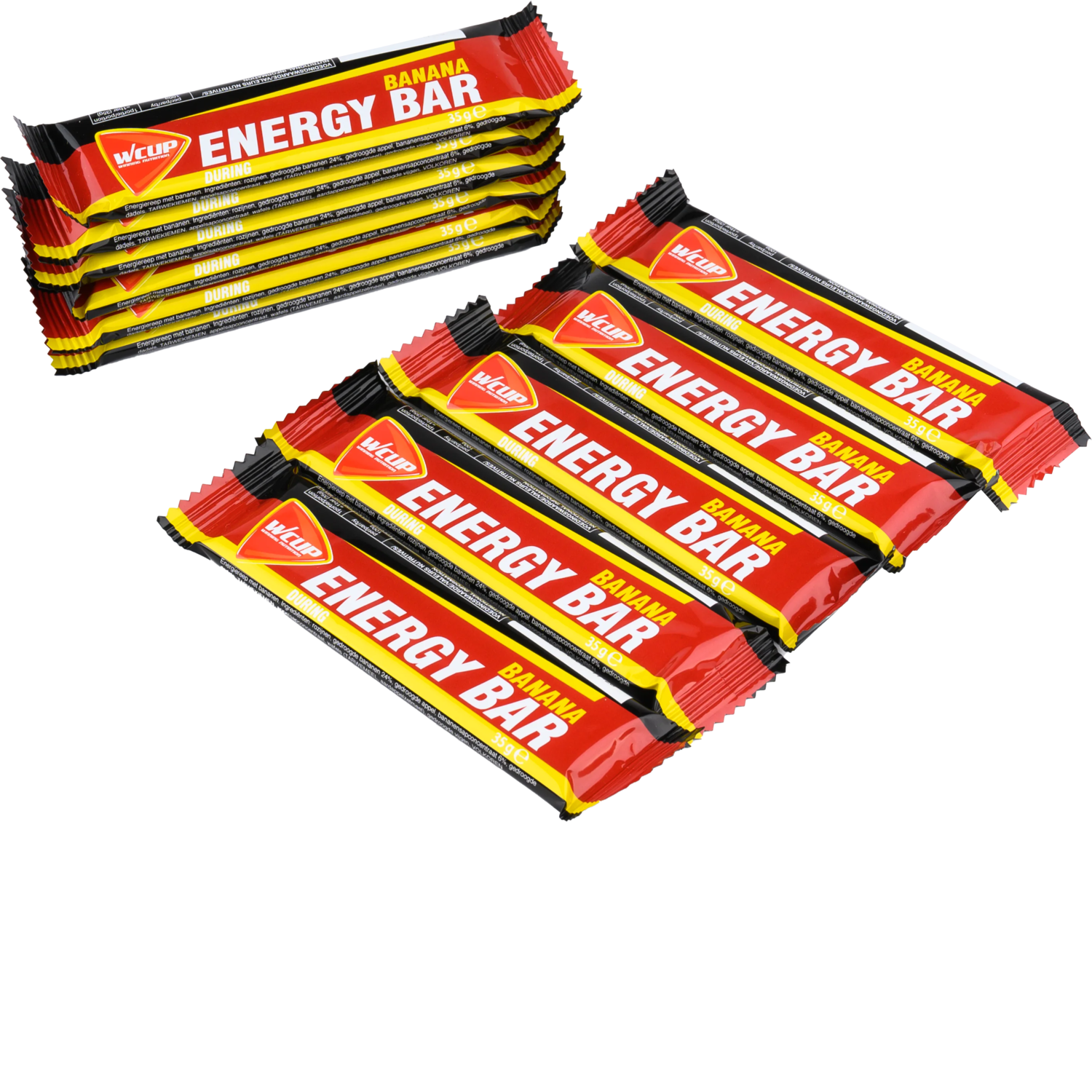 WCUP - Energy Bar Banane 35 Gramm 20 Stücke
