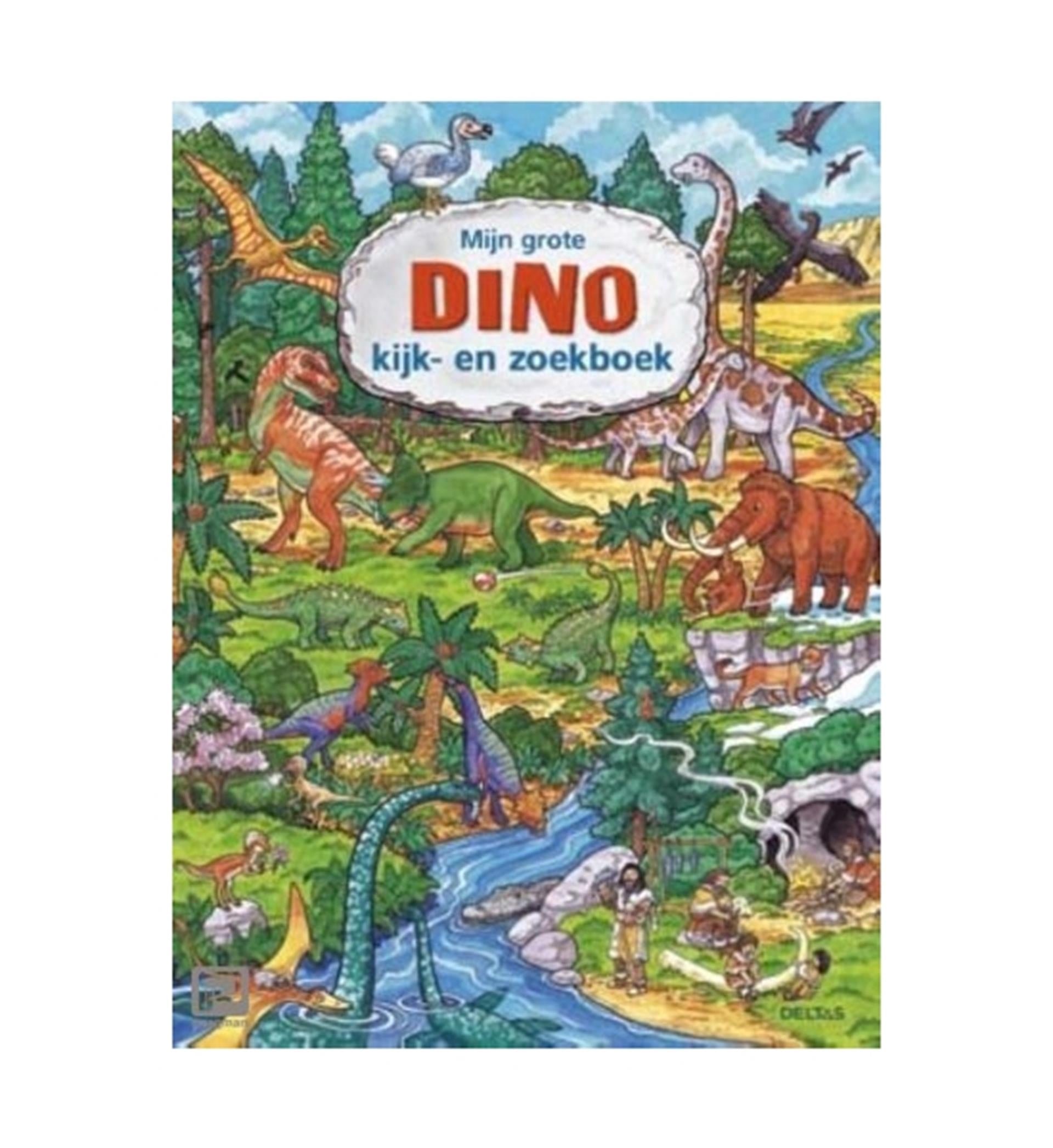 Mein großes Dino -Beobachtungs- und Suchbuch