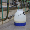 Kerbl Milcheimer halbtransparent blau 30 Liter
