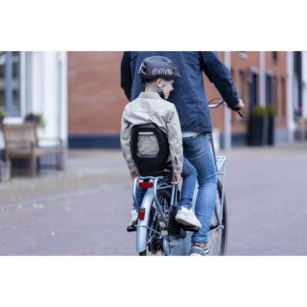Bobike Rücksitz Junior One Mik HD Schwarz