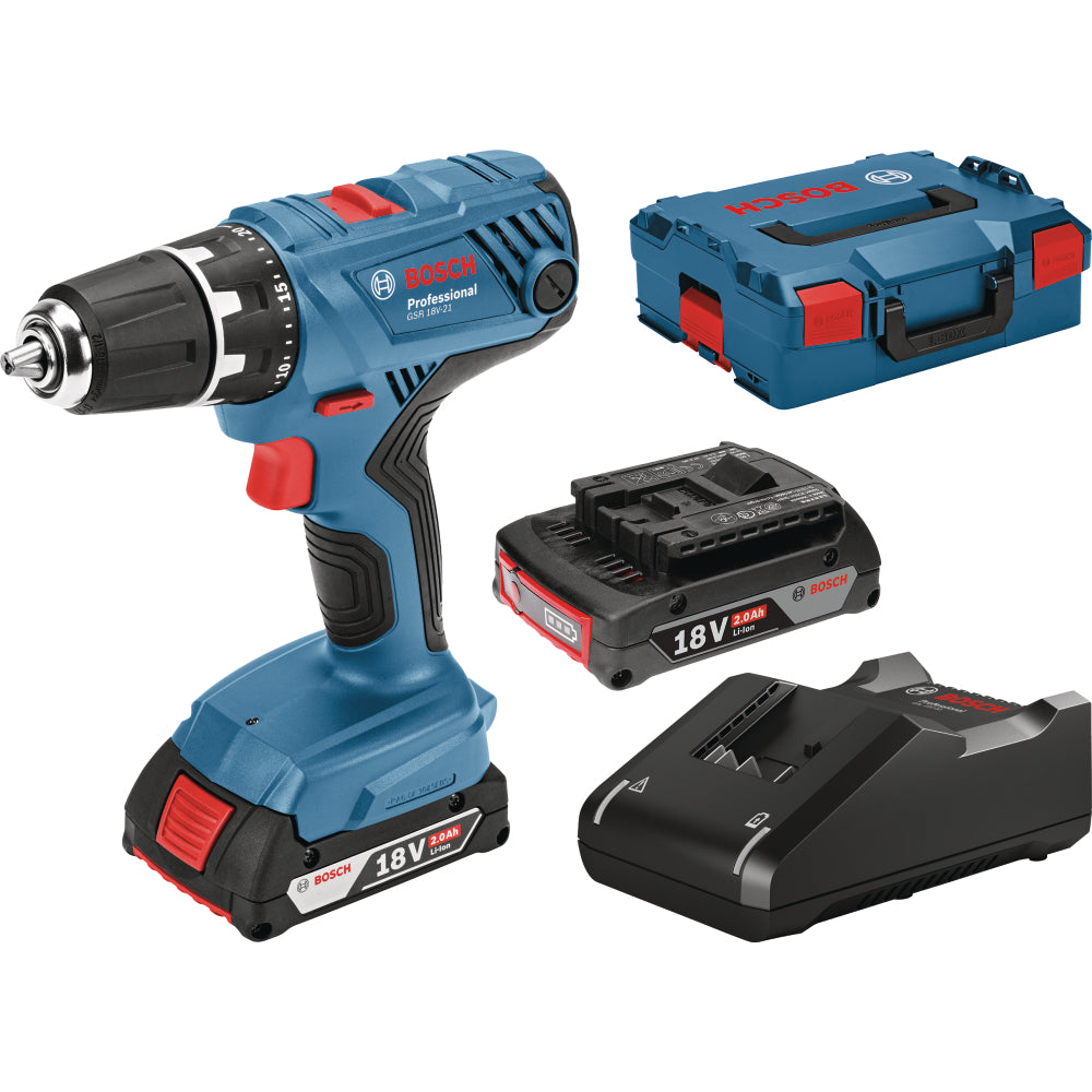 Bosch Akku-Bohrschrauber GSR18V-21 2,0Ah