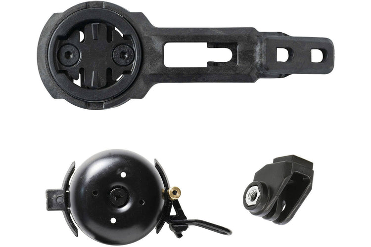 Schließen Sie die Lücke - Hyde My Bell Carbon -Lenkhalter, einschließlich Bel Raceday Black Inc.