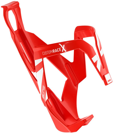 Elite Flaschenhalter Custom Race Plus Mod. 16 flaschenh.cust.race rot glänzend weiß grafisch