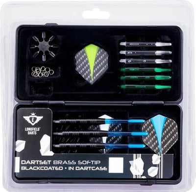 Engelhart Longfield Soft Darts Dart Pfeile mit Abdeck- und Ersatzteilen