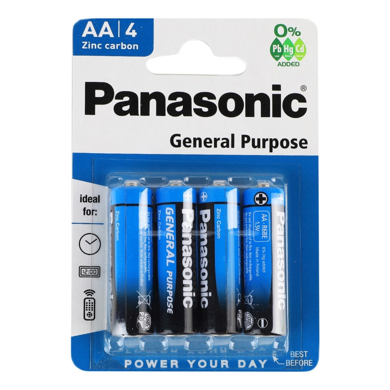 Panasonic aa Allzweckbatterien 4 Teile