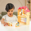 Elchspielzeug Bluey Mini Speelhuis mit Möbeln und Spielfigur