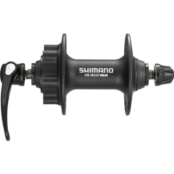 Vorderefilation Shimano FH -M525 - 32 Löcher - 6 Schrauben Bremsscheibenmontage - Schwarz