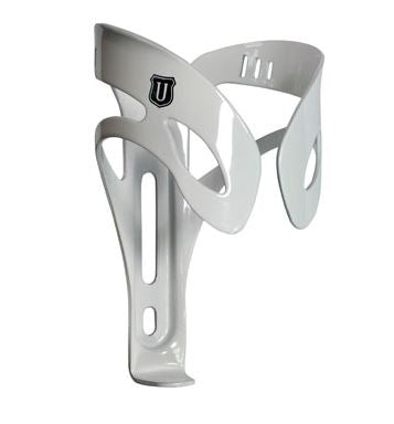 Gewerkschaftsbidone -Halter Aluminium Weiß