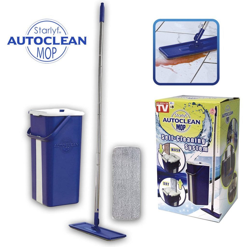 Starlyf Starlyf Autoclean Mop System Blau Weiß