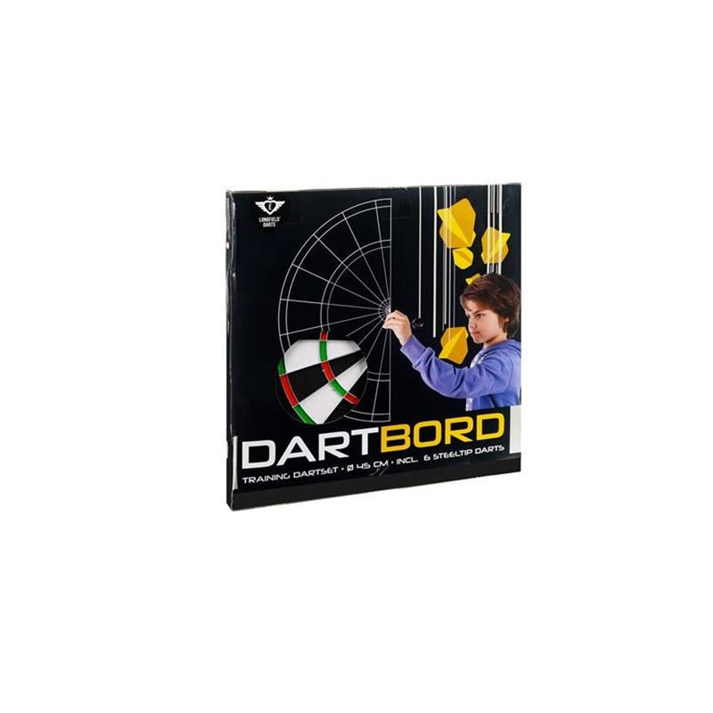 Engelhart Longfield doppelter Dartboard einschließlich 6 Pfeile