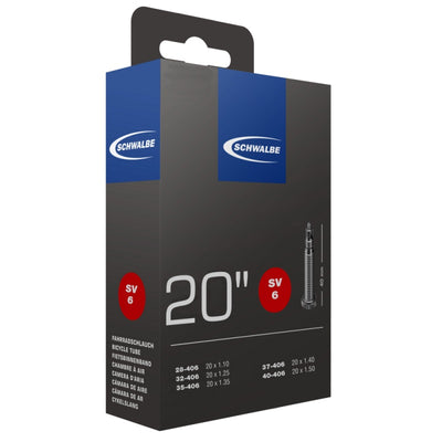 Schwalbe Schlauch 20 x 1 1 8-1.50 (28 40-406) SV6 FV 40 mm