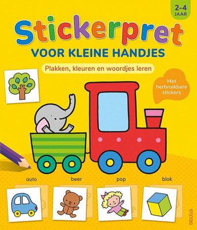 Deltas Aufkleber Spaß für kleine Hände, 2-4 Jahre