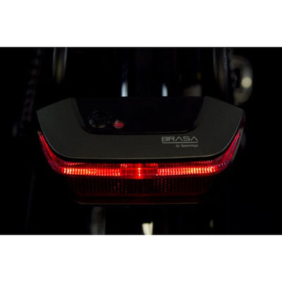Spanninga Carrier Rücklicht Brasa E-Bike 6-12 Volt (80 mm Befestigung)