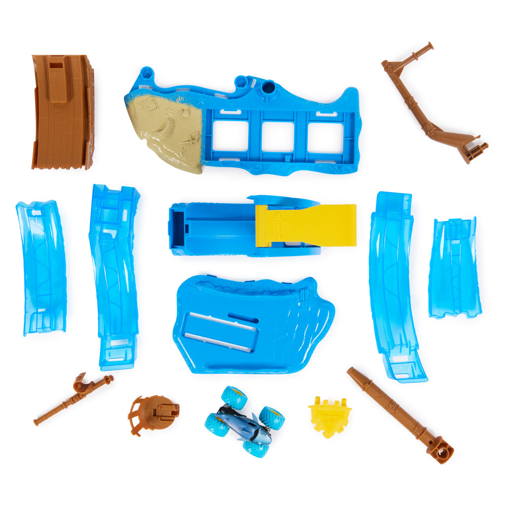 Monster Jam Monster Jam Megalodon Loop oder Doom Stunt Play Set