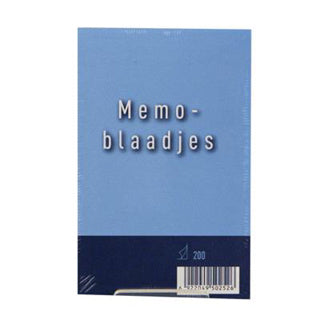 Memo -Block 90x140mm