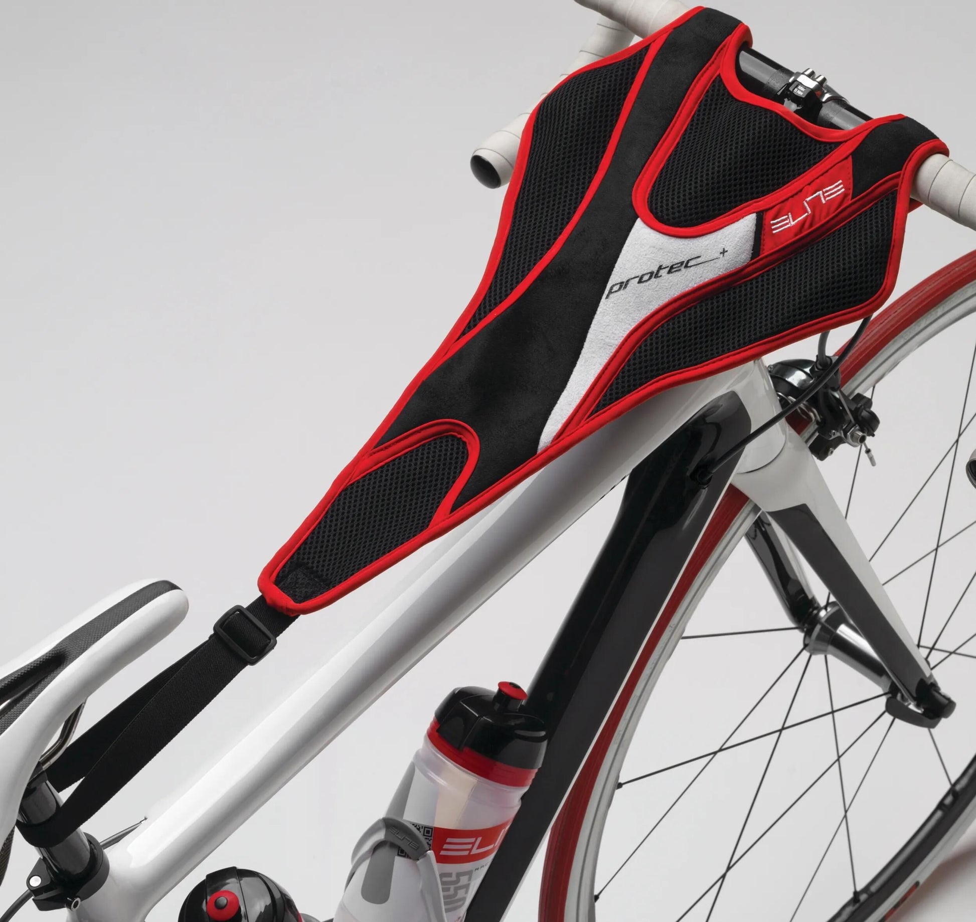 Elite Schweißabsorber Protect Plus Mod. 17 Schweißfänger Protect Plus Schwarz Rot