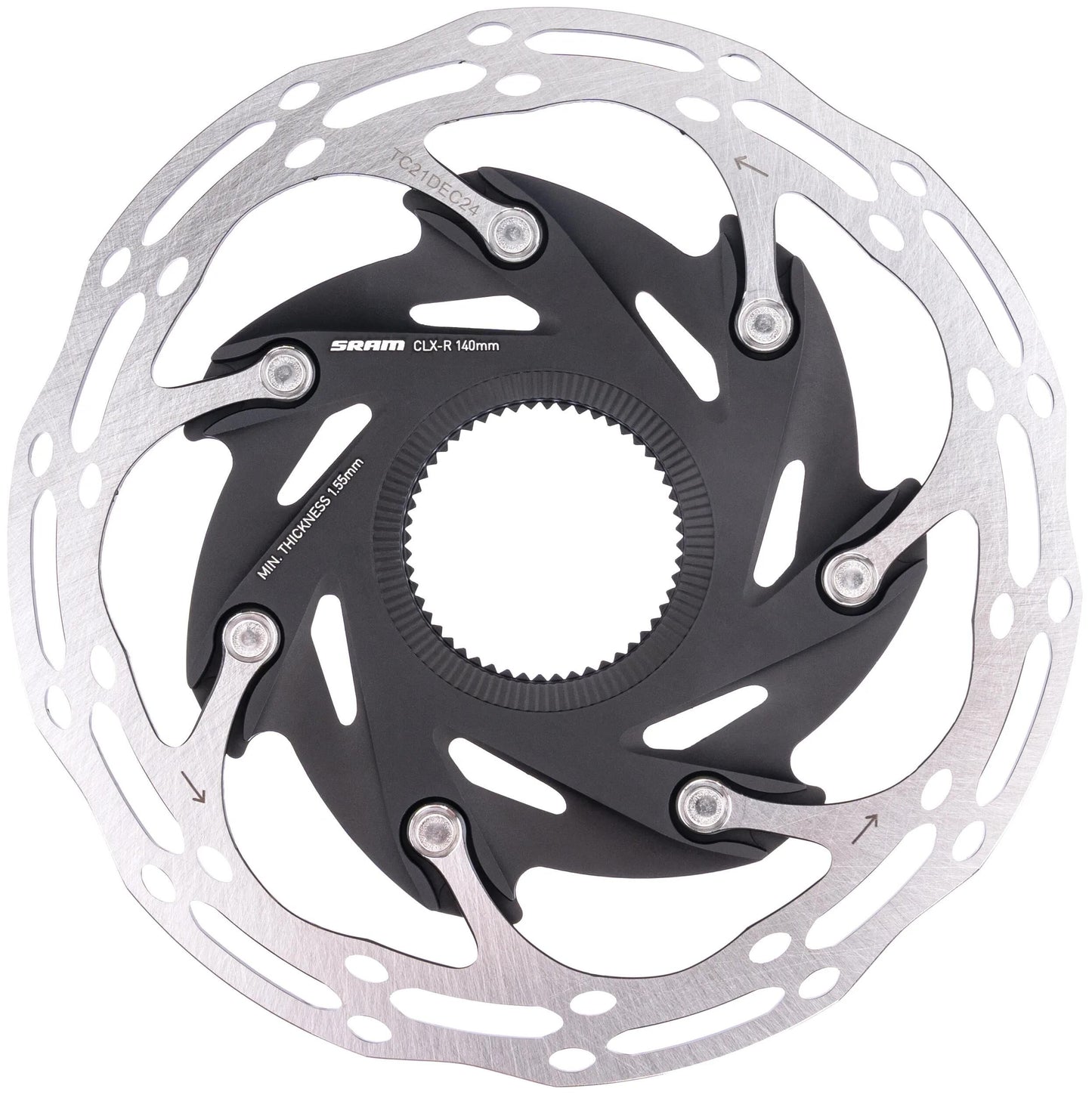 SRAM -Rotor -Mittellinie XR 140 mm mit Verriegelung