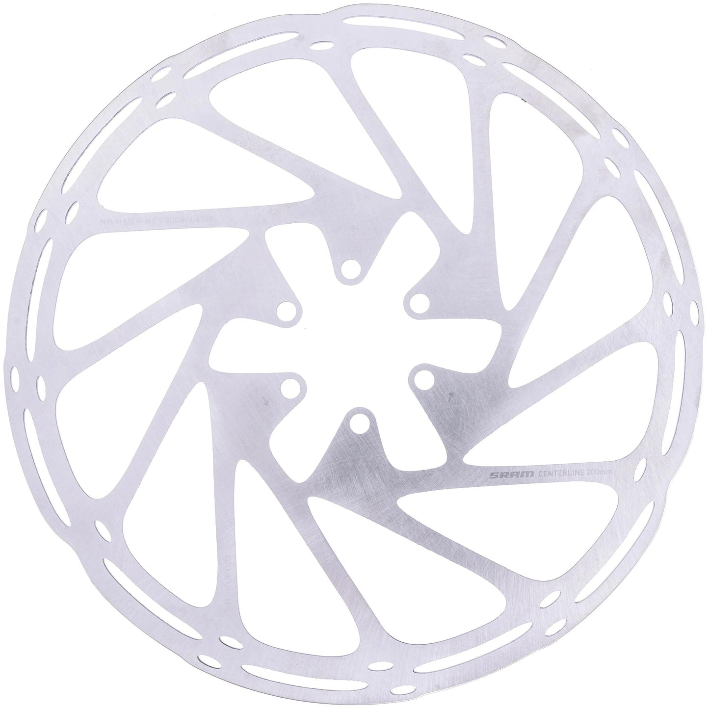 SRAM-Bremsrotoren 200 mm Mittellinie 6-Loch