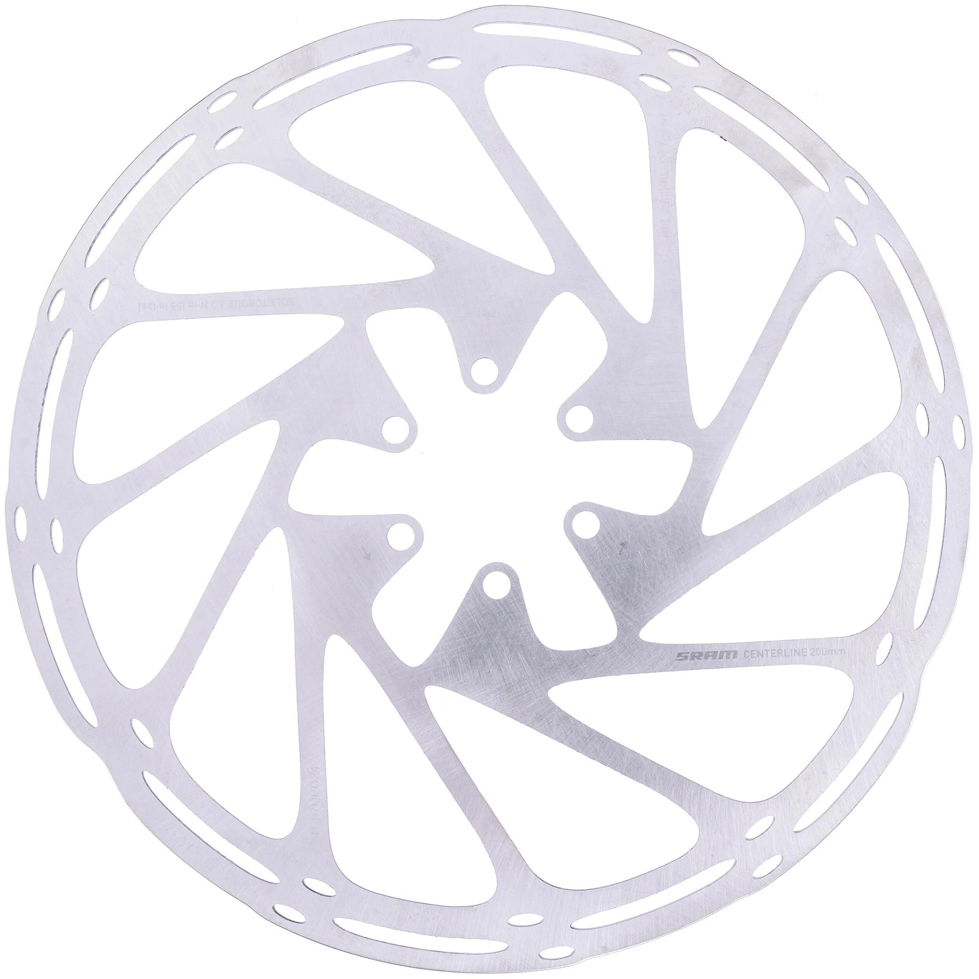 SRAM-Bremsrotoren 200 mm Mittellinie 6-Loch