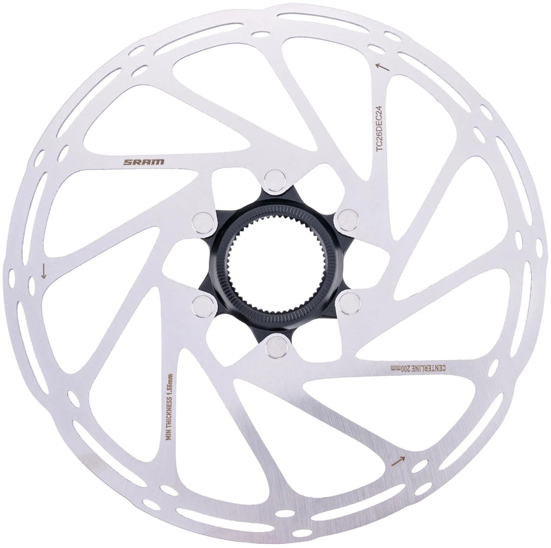 SRAM -Rotor -Mittellinie 200 mm mit Lockkring