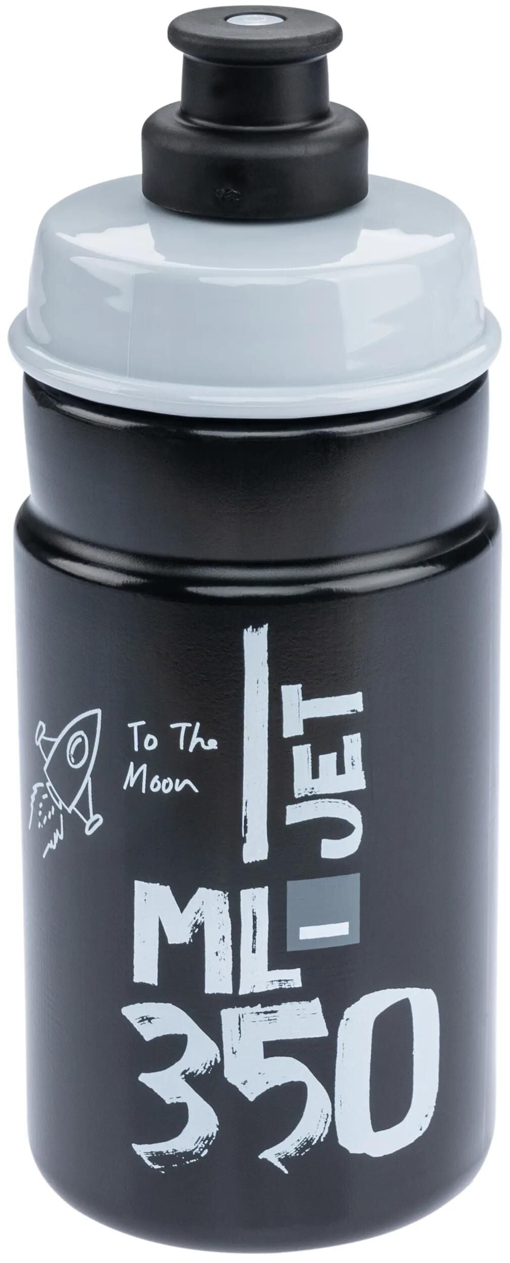 Elite Wasserflasche Jet Plus Bottle Jet Schwarz Grau