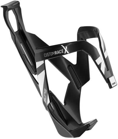 Elite Flaschenhalter Custom Race x Flaschenhalter Custom Race x schwarz weiß glänzend
