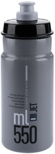Elite-Wasserflasche Jet Plus Bottle Jet Plus 550 ml, klares Grau