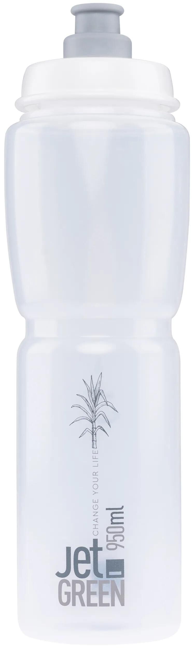 Elite-Wasserflasche Jet Green + Jet Green plus Flasche Jet Green + plus 950 ml Clear Green
