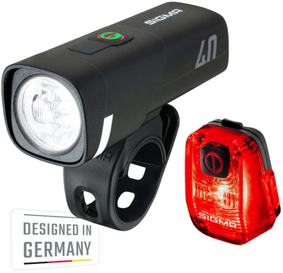 Sigma Sport Sigma Batterielicht Set Aura 40 + Hiro 10