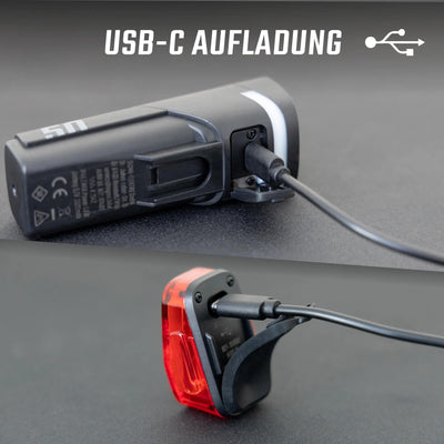 Sigma Sport Sigma Batterielicht Set Aura 50 + Hiro 10