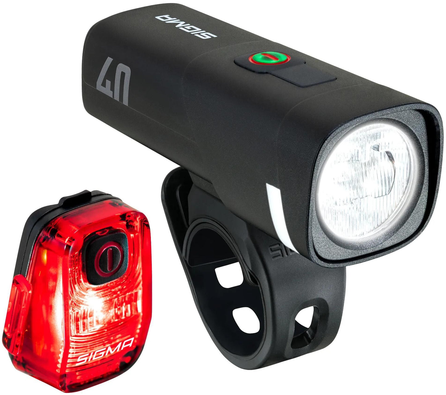 Sigma Sport Sigma Batterielicht Set Aura 40 + Hiro 10 RTS VA.