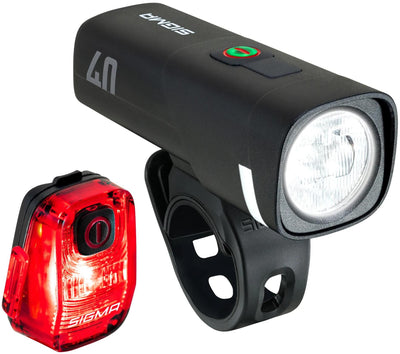 Sigma Sport Sigma Batterielicht Set Aura 40 + Hiro 10 RTS VA.
