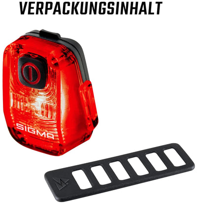 Sigma Sport Rücklicht Nyte 10 Sigma Batterie Rücklicht Nyte 10