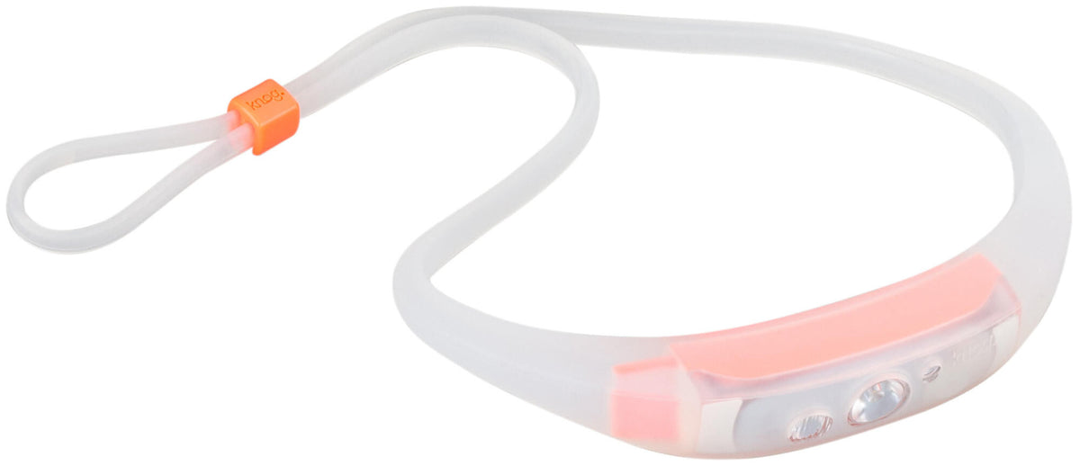 Knog LED-Stirnlampe Quokka Run 150 Stirnlampe Quokka Run 150 transparente Koralle