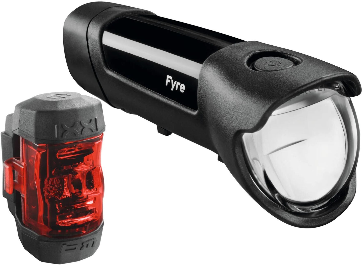 Busch + Müller Bat.Light Set B M Fyre LED schwarz
